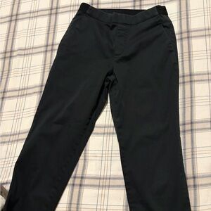 Uniqlo Women Black and Navy Blue Ankle Pants Lot 2pcs
